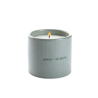 Peace + All Good Candle - 8 oz