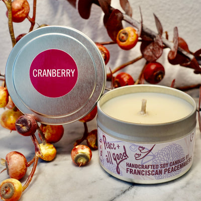 Cranberry Soy Candle - 4 oz